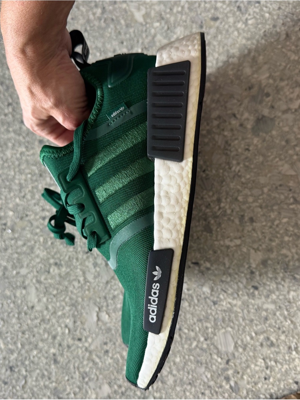 Adidas Green Athletic Shoes - Picture 7 of 9
